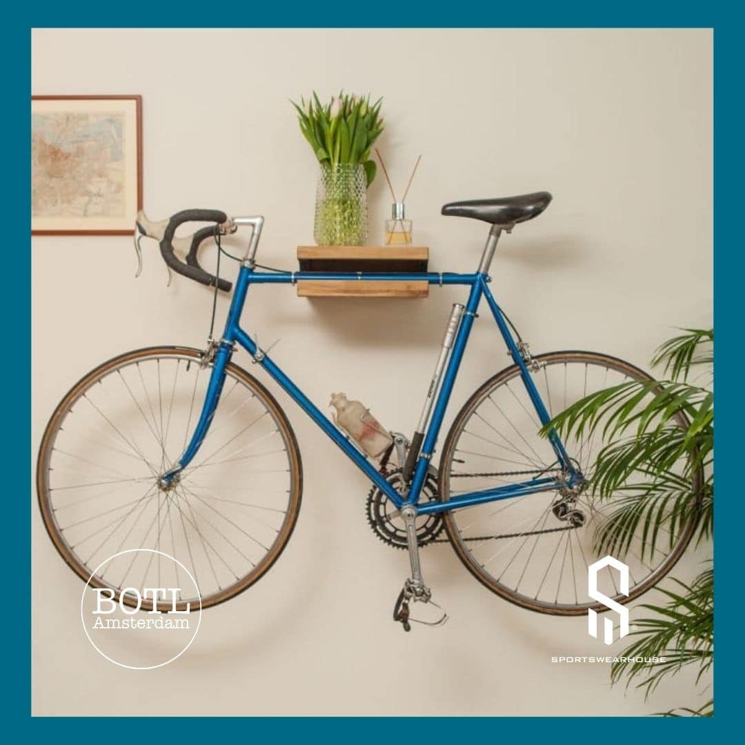 Mooi decoratief item in je woonkamer met een fietsdrager van BOTL