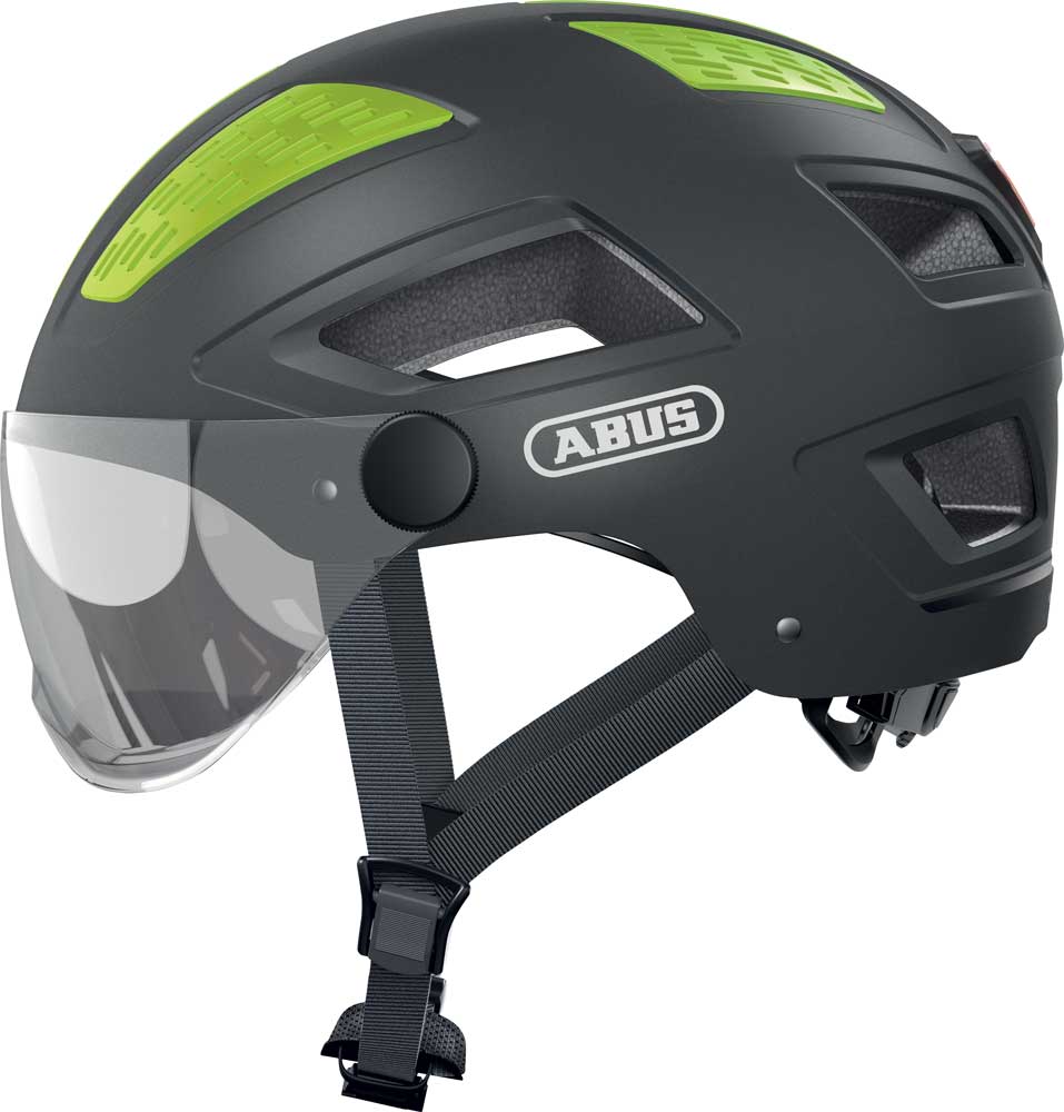 Helm met vizier E-bike Abus Hyban 2.0 ACE Titan