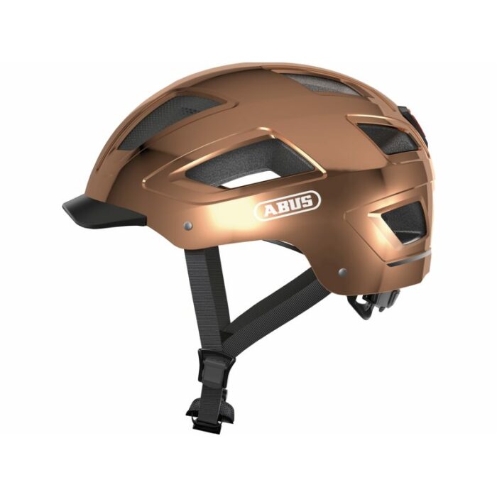 Helm voor elektrische fiets Abus Hyban 2.0 Chrome Rose