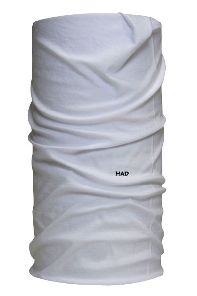 Beanies en bandana’s: HAD Tube Solid Colours White Uni