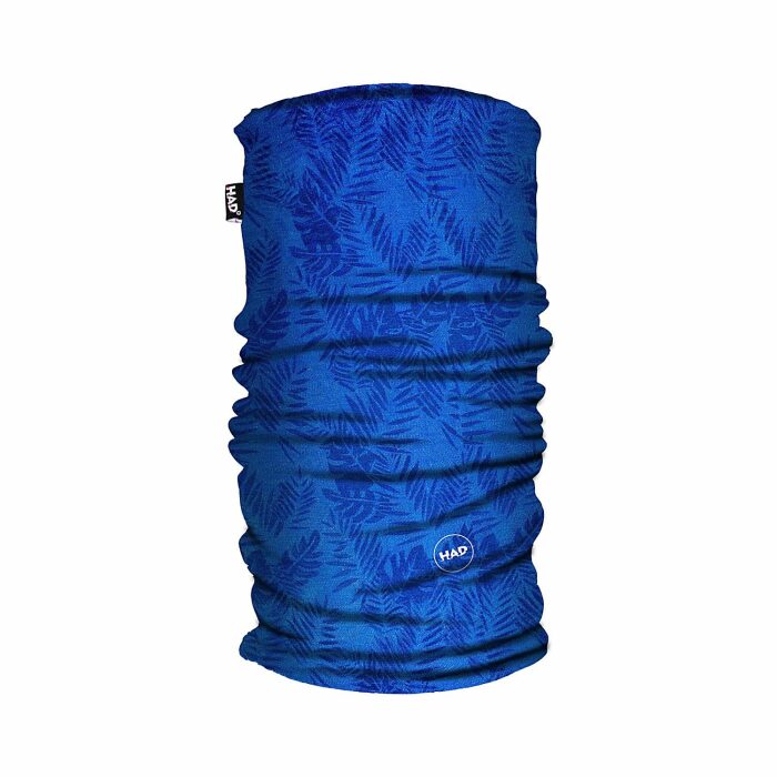 Beanies en bandana’s: HAD Tube Printed Fleece Palm Blue
