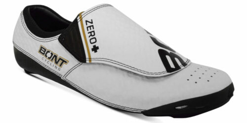 Wielrenschoenen: Bont Cycling Shoe Triathlon Track Zero+ White/Black Standard Fit