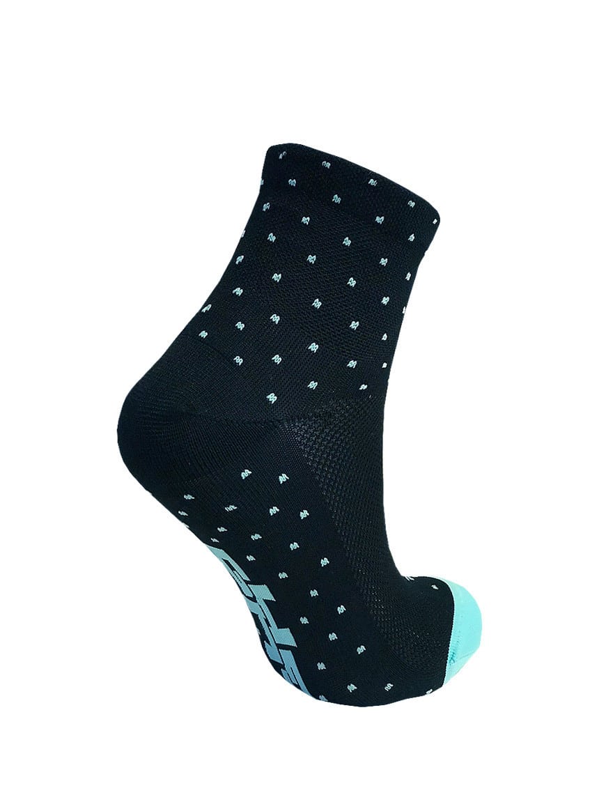 G4 Socks Simply Man Black With Mint Dots