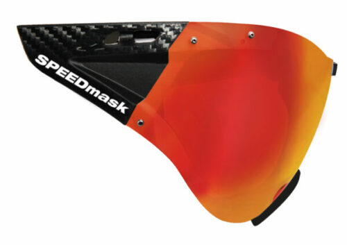 Helm vizier: Casco SPEEDmask Multilayer Carbonic Red