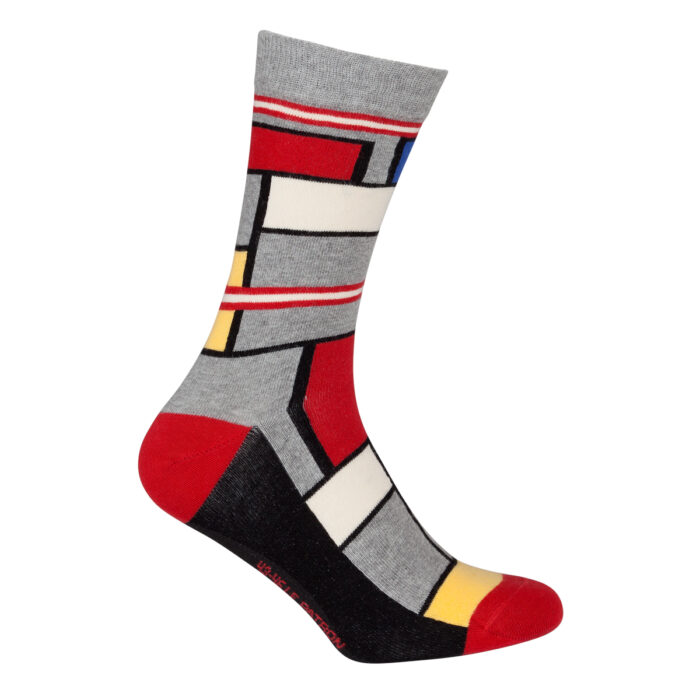 Cadeau voor wielrenner: Le Patron Socks Classic Jersey Look Grey