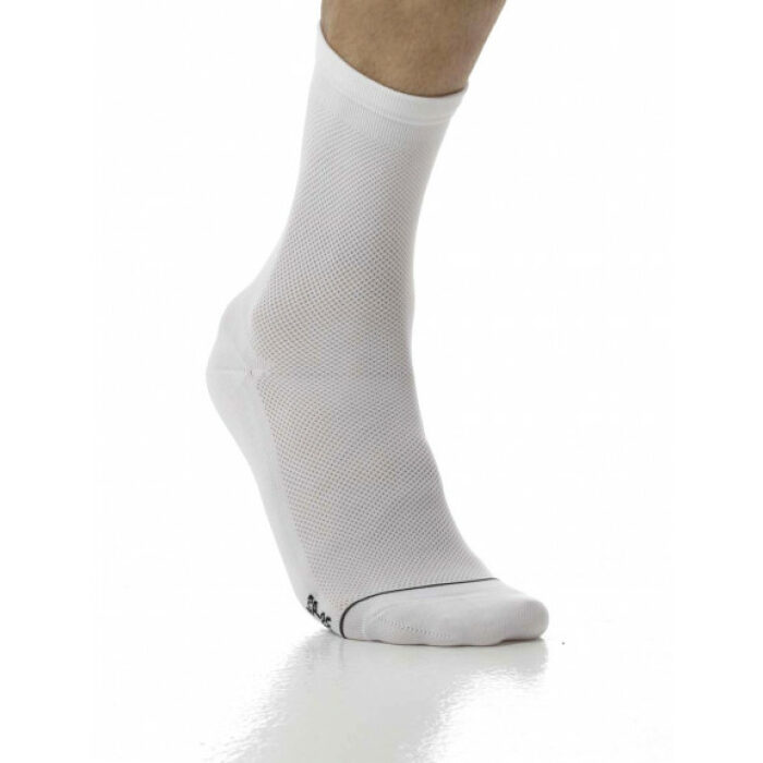 Fietssokken: G4 Socks Pro Summer Light Long White