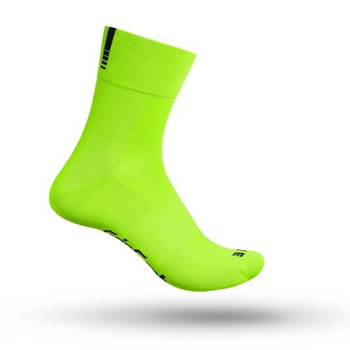 Fietssokken: Gripgrab Socks Lightweight Sl Yellow Hi-Vis