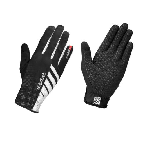 Fietshandschoenen: Gripgrab Gloves Raptor Windproof Raceday Black/White