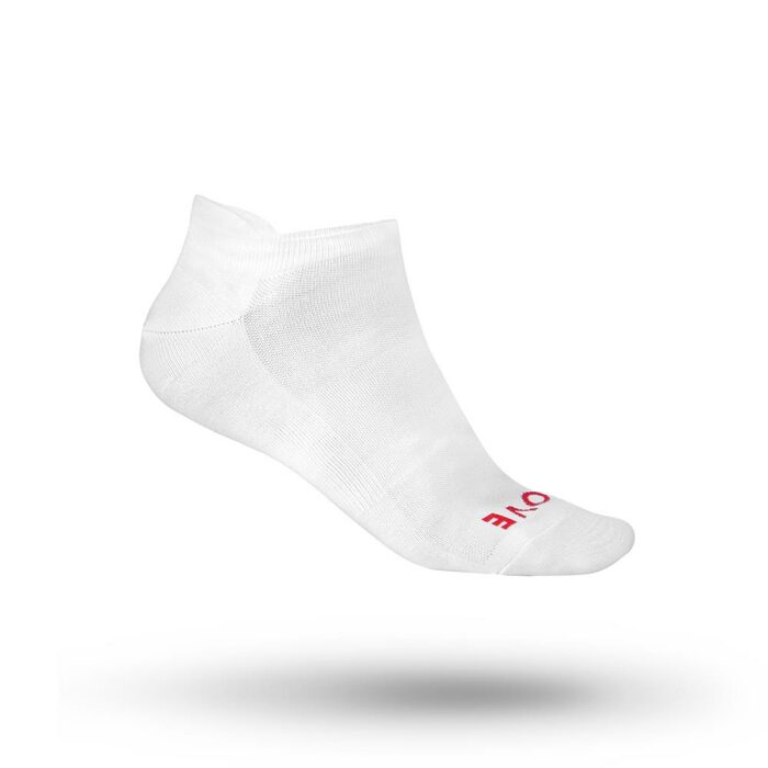 Fietssokken: Gripgrab Socks Classic No Show White