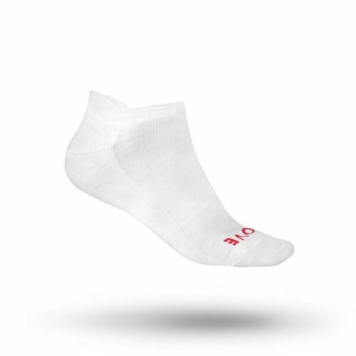 Fietssokken: Gripgrab Socks Classic No Show White