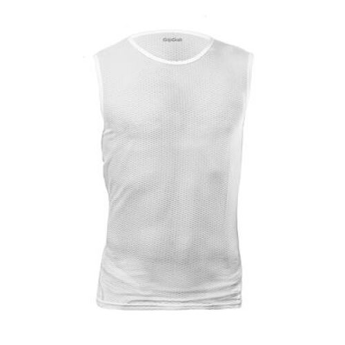 Onderkleding: Gripgrab Baselayer Ultralight Sleeveless Mesh White