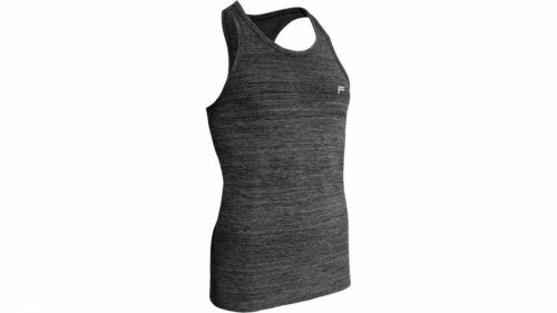 Baselayer: F-lite Tanktop Megalight 140 Mesh Man Black Melange