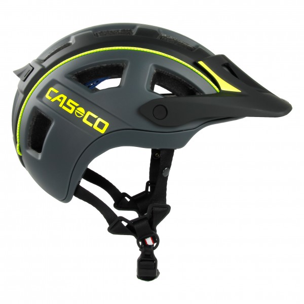 MTB-helmen: Casco MTBE2 Black Matt Neon Yellow