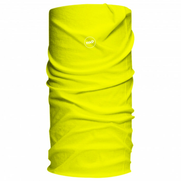 Beanies en bandana’s: HAD Tube Ecomade Solid Colors Fluo Yellow
