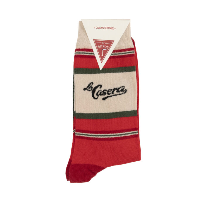 Cadeau voor wielrenner: Le Patron Socks La Casera Red