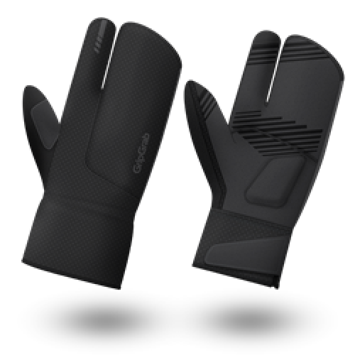 Fietshandschoenen: Gripgrab Gloves Nordic Windproof Deep Winter Lobster Black