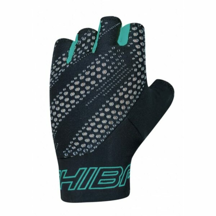 Fietshandschoenen: Chiba Gloves Ergo Black/Petrol