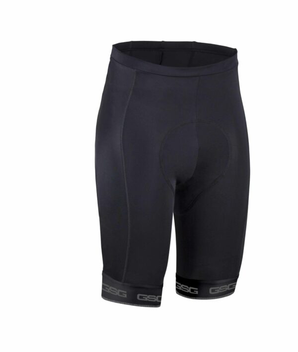 Fietsbroek heren: GSG Shorts AURINE WB strapless man Black