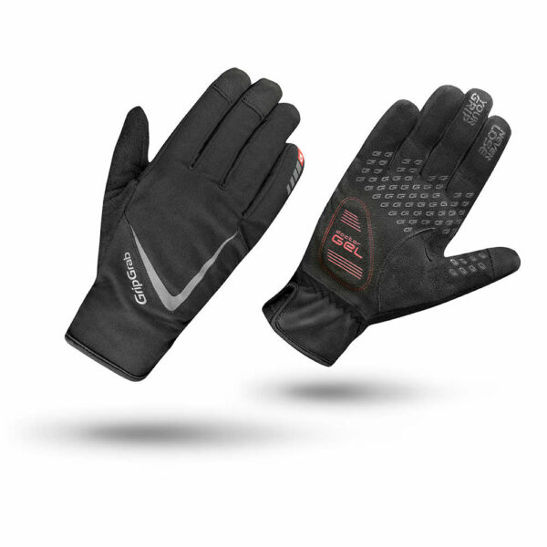 Fietshandschoenen: Gripgrab Gloves Cloudburst Waterproof Midseason Black