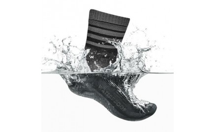 Fietssokken: Gripgrab Socks Waterproof Merino Thermal Black