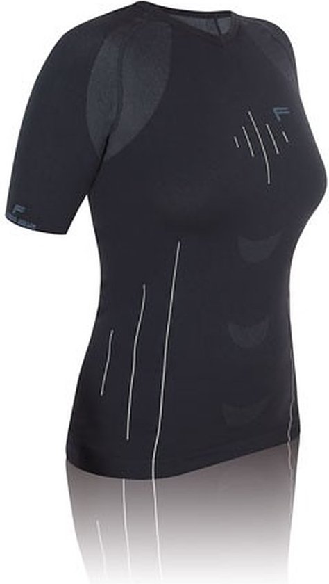 Onderkleding: F-lite T-shirt Megalight 140 V-neck Woman Black