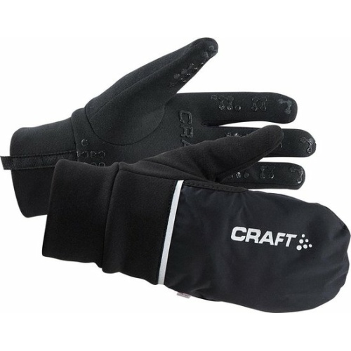 Fietshandschoenen: Craft Hybrid Weather Glove Black