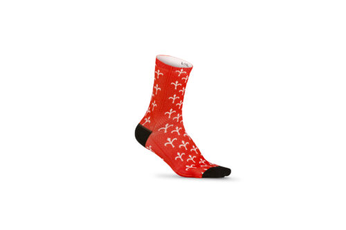 Fietssokken: Wilier Socks Pop Alabarda Red