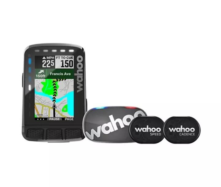 Fietsnavigatie Wahoo Fitness ELEMNT ROAM v2 GPS Bundle Black