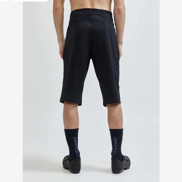 Fietsbroek heren: Craft Shorts Offroad XT with pad Man Black