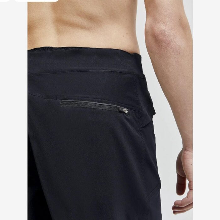 Fietsbroek heren: Craft Shorts Offroad XT with pad Man Black