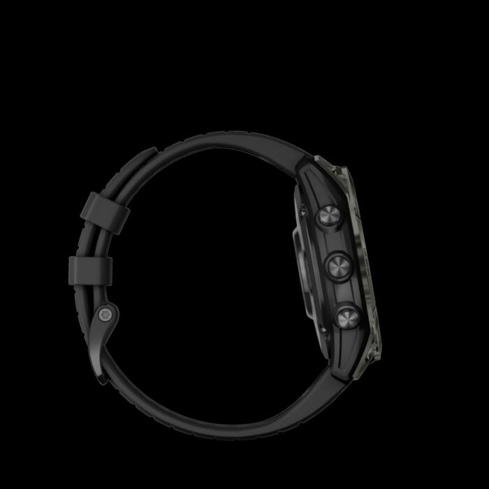 Sporthorloge epix™ Pro (Gen 2) – Sapphire Edition | 47 mm, Carbon Gray DLC titanium met zwarte band