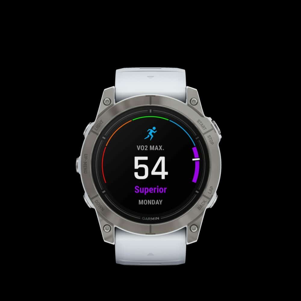 Sporthorloge epix™ Pro (Gen 2) – Sapphire Edition | 51 mm, Titanium met Whitestone band