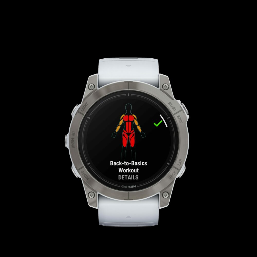 Sporthorloge epix™ Pro (Gen 2) – Sapphire Edition | 51 mm, Titanium met Whitestone band