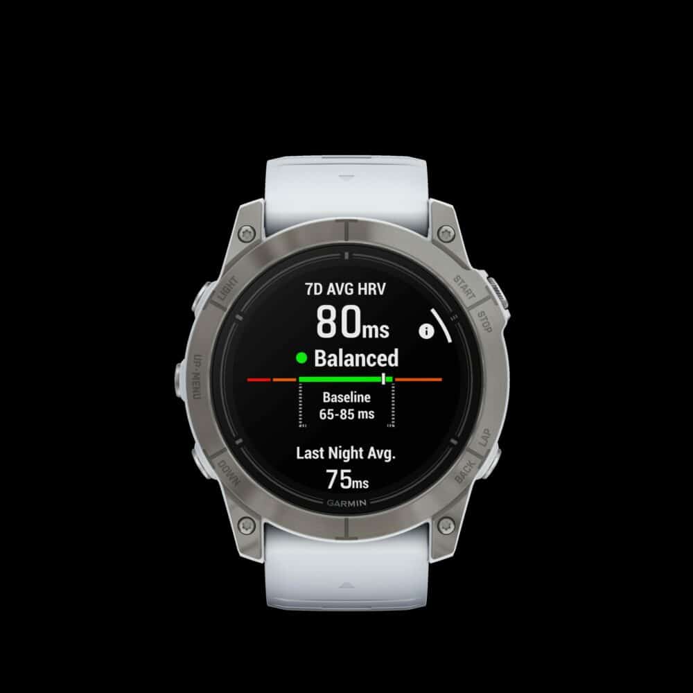 Sporthorloge epix™ Pro (Gen 2) – Sapphire Edition | 51 mm, Titanium met Whitestone band