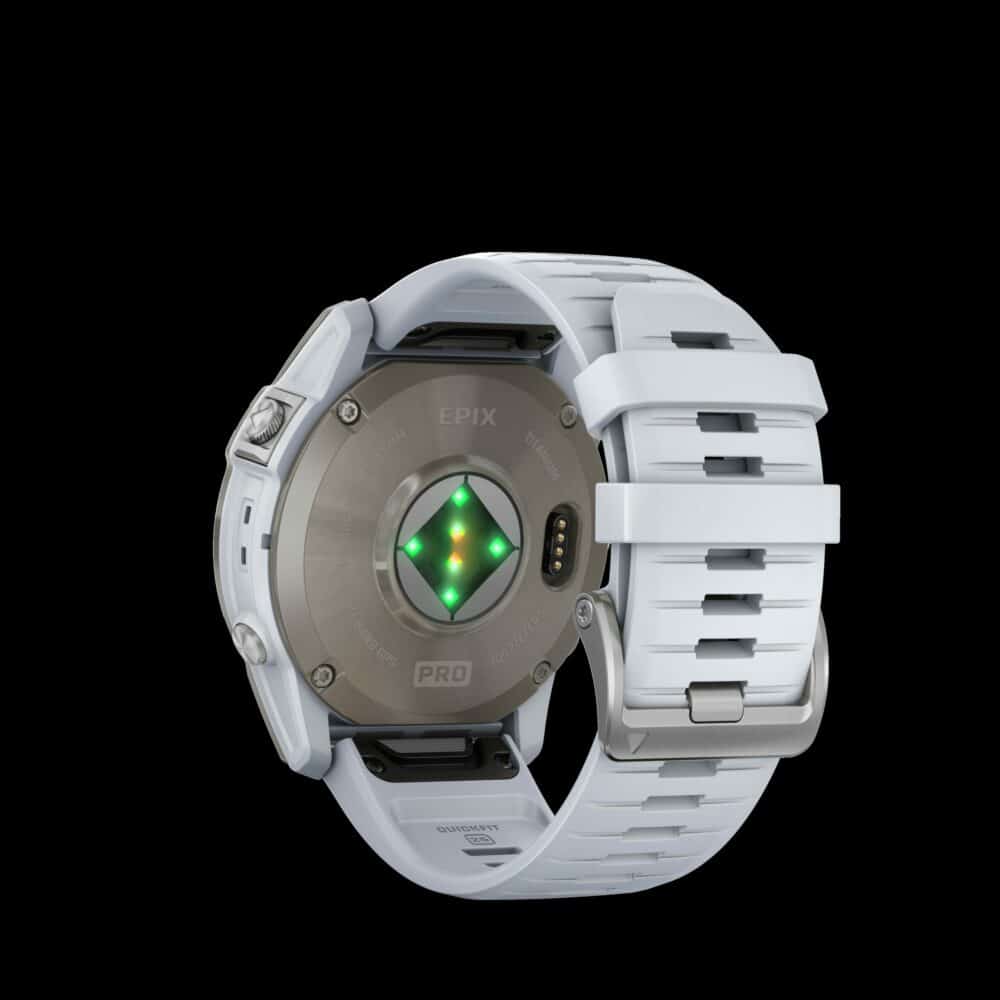 Sporthorloge epix™ Pro (Gen 2) – Sapphire Edition | 51 mm, Titanium met Whitestone band