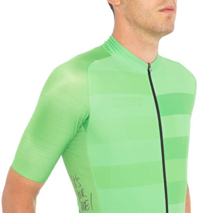 Bioracer fietskleding: Bioracer Jersey EPIC Slice (set incl. armstukken) man Cucumber