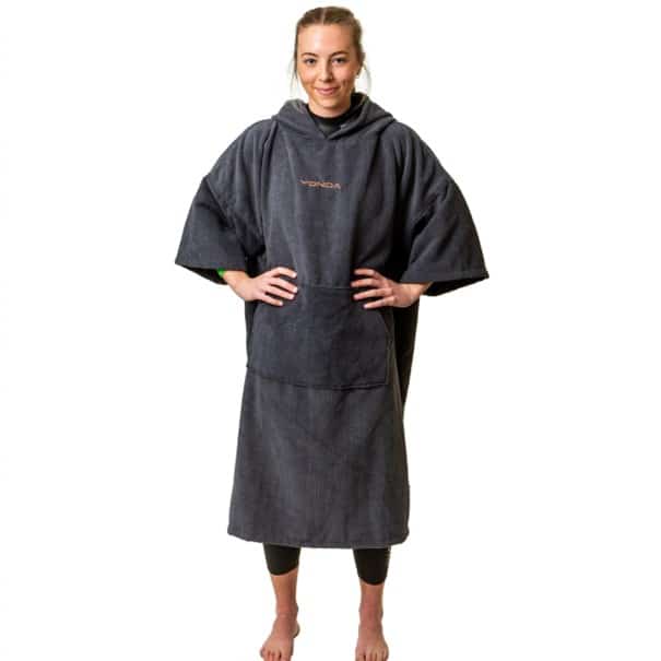 Handdoek poncho: Yonda Yoncho Light Dark Grey (one size)