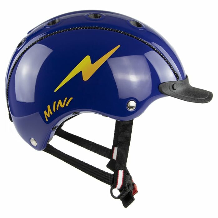 Kinderhelmen: Casco Helm Mini2 blue flash