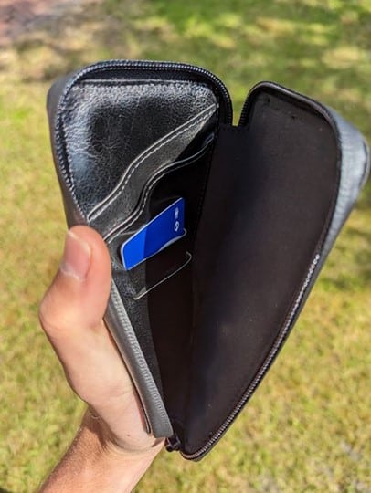 Waterdicht telefoonhoesje: The Pack Phone Case Stealth black