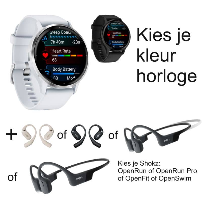 Garmin Venu 3 + Shokz