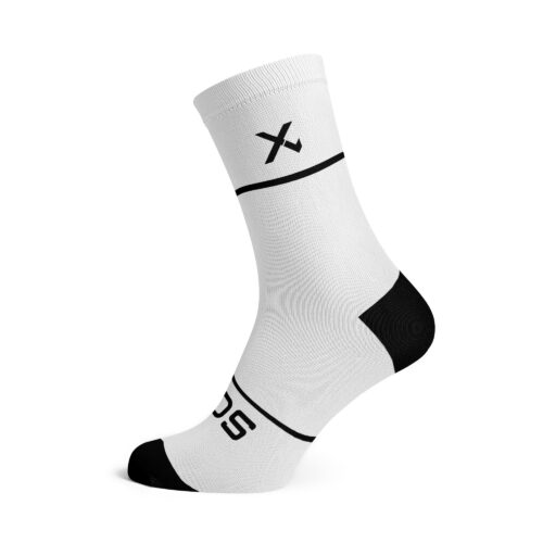 Fietssokken Sox Footwear Classic Premium White socks