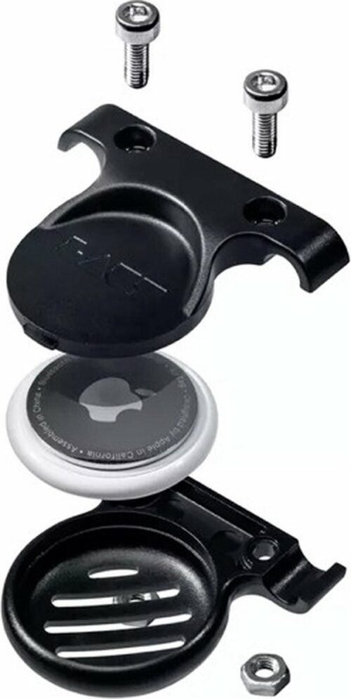 Location tracker: Bike tag saddle mount for AirTag black