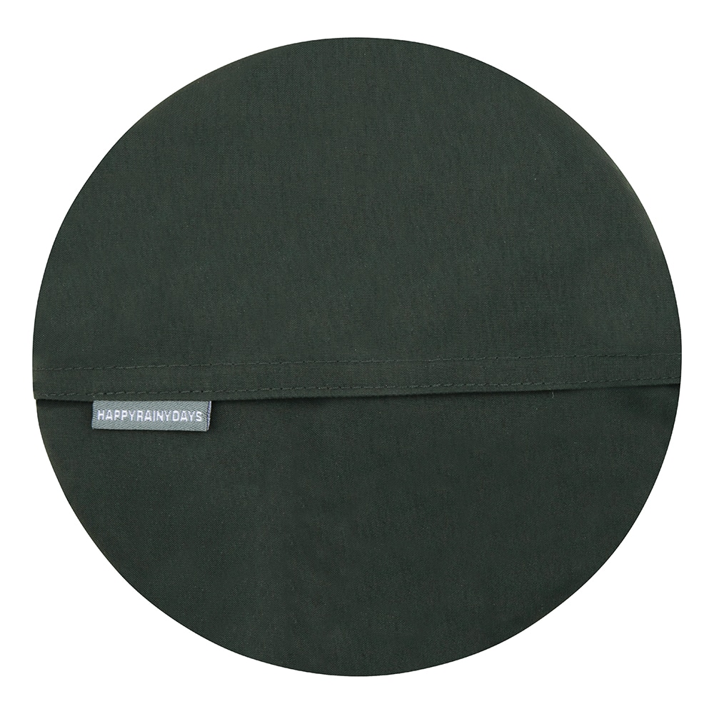 HappyRainyDays Regenhoedje Donkergroen