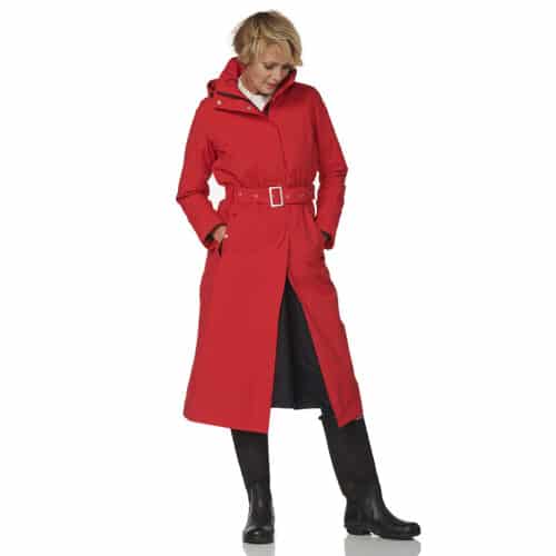 Regenkleding: Happy Rainy Days Lange regenjas Montreal, met flap