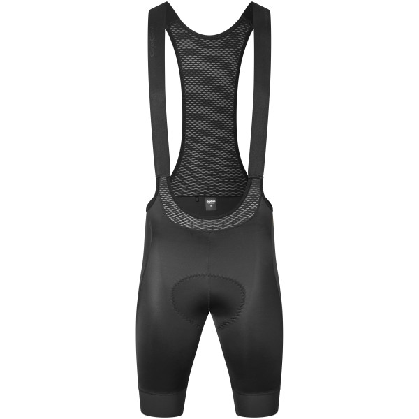 Fietsbroek heren: Bibshorts PACR korte fietsbroek met bretels man Black