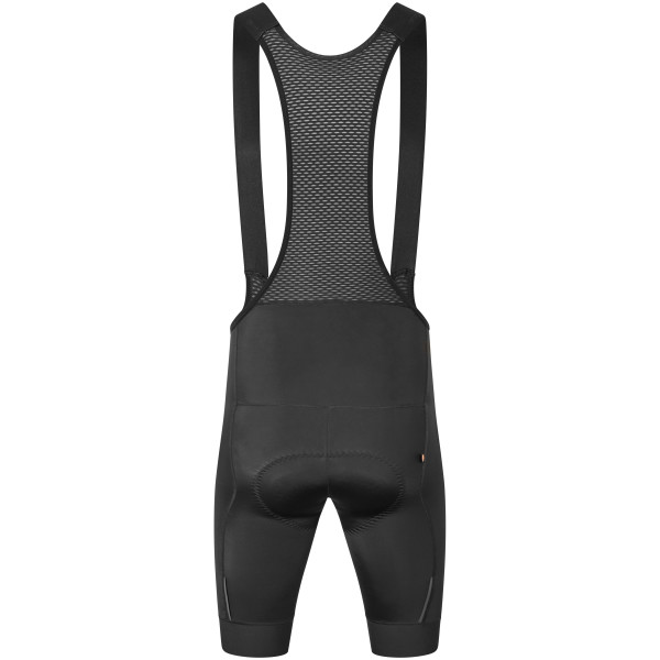 Fietsbroek heren: Bibshorts PACR korte fietsbroek met bretels man Black