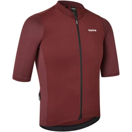 Fietsshirt GripGrab Jersey Ride korte mouwen Dark Red