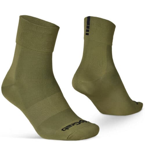 Fietssokken: Gripgrab Socks Lightweight Sl Olive Green