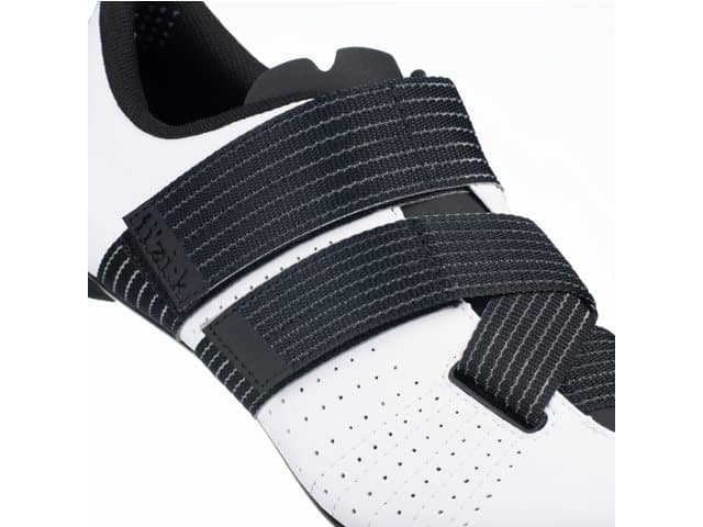 Wielrenschoenen Fizik Schoenen Tempo Powerstrap R5 white-black