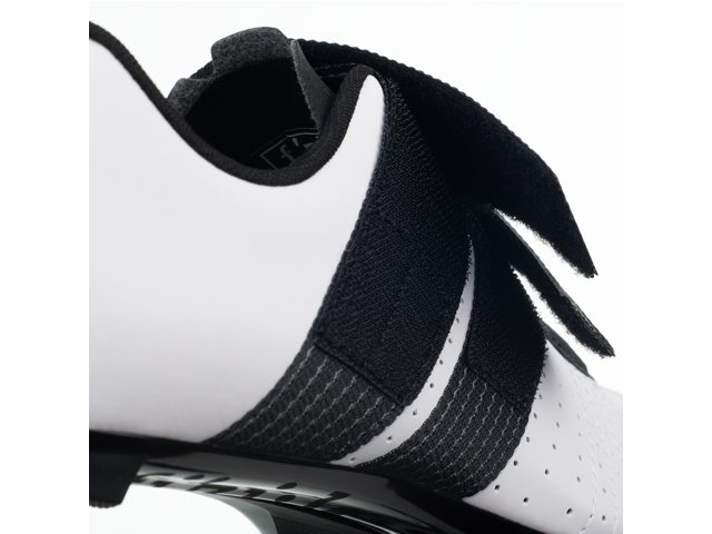Wielrenschoenen Fizik Schoenen Tempo Powerstrap R5 white-black